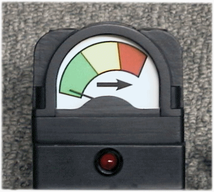 Model 555 with Indicating Differential Pressure Switc