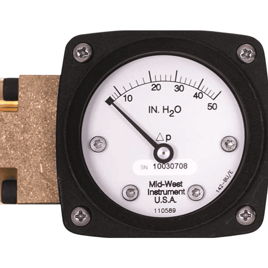 Mid West Instrument Model 114 Diaphragm Gauge 2.5 Inch Image by CMC