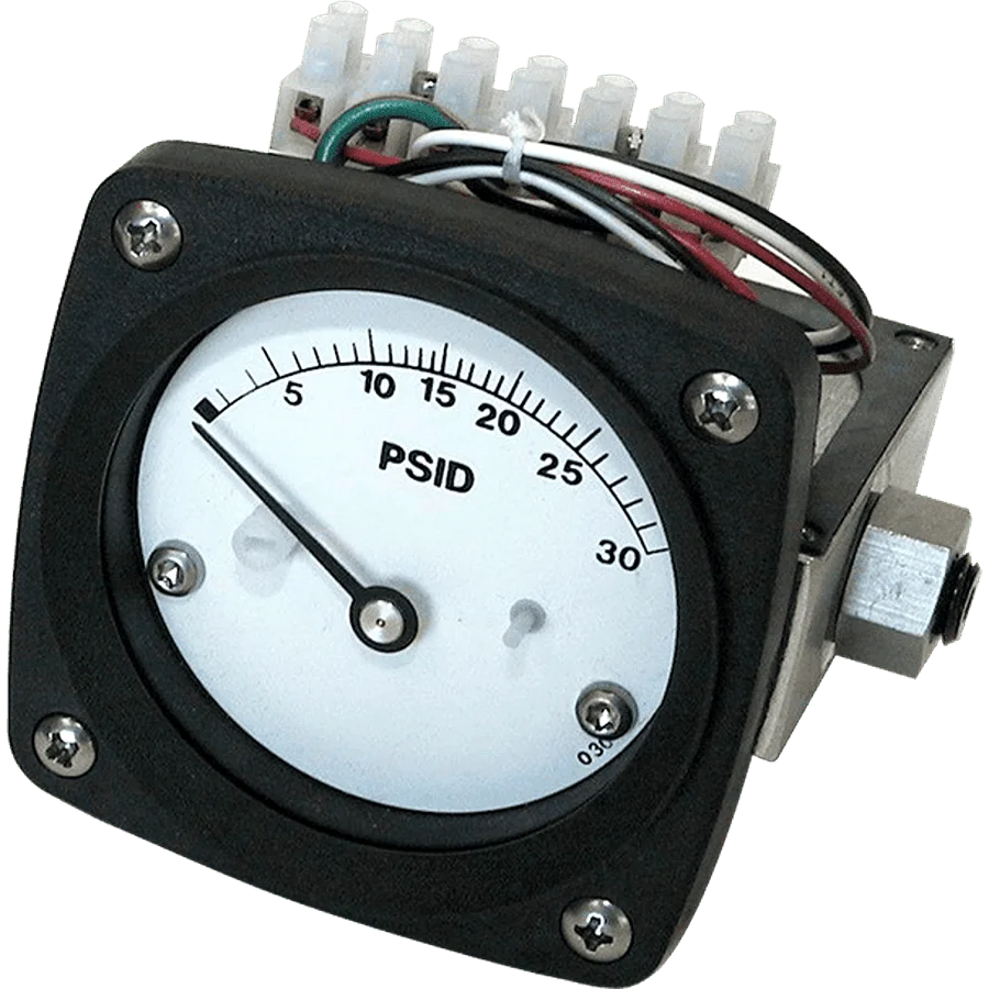 Mid west model 121 piston type gauge 2.5 inch front image by cmc