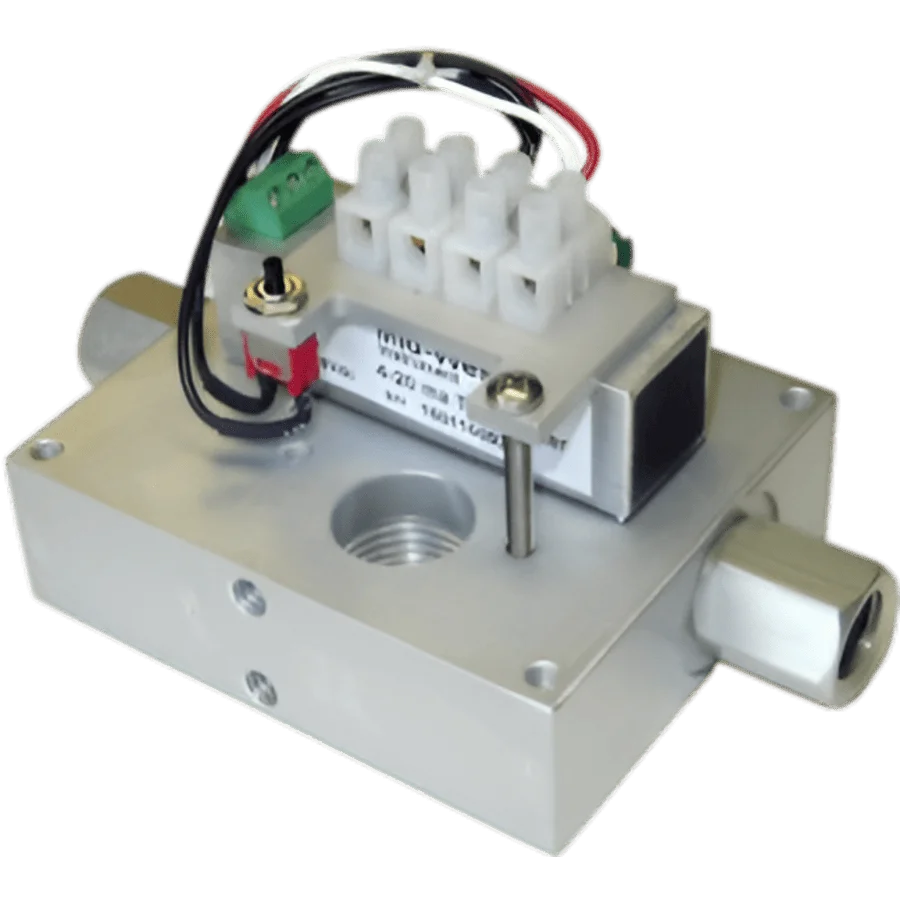 Mid west model 121 piston type gauge transmitter image by cmc