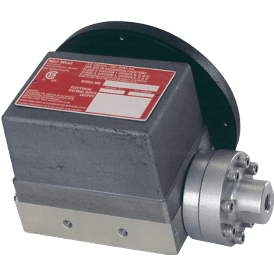 Model 240 diaphragm type gauge for hazardous locations rear view image by cmc
